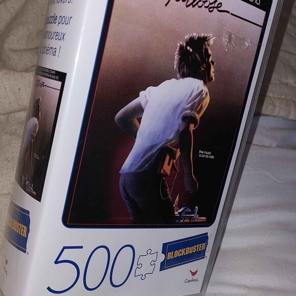 Blockbuster Video Movie Footloose Kevin Bacon 500 piece puzzle NIB - Picture 1 of 3